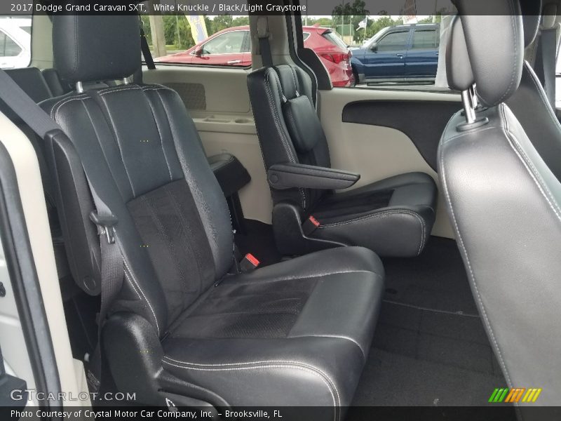 White Knuckle / Black/Light Graystone 2017 Dodge Grand Caravan SXT