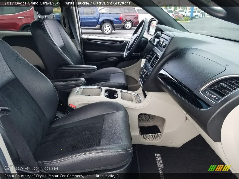 White Knuckle / Black/Light Graystone 2017 Dodge Grand Caravan SXT