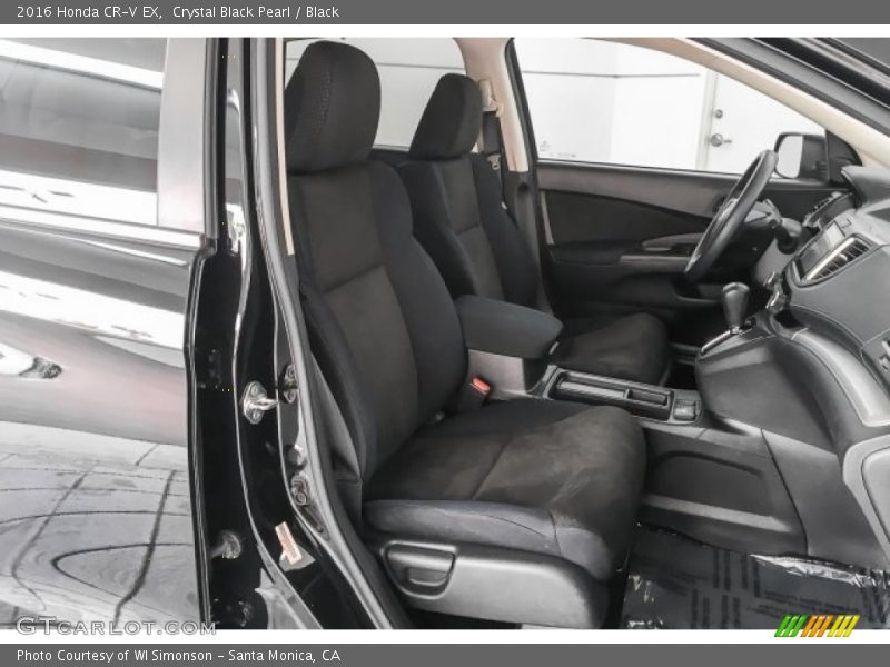 Crystal Black Pearl / Black 2016 Honda CR-V EX