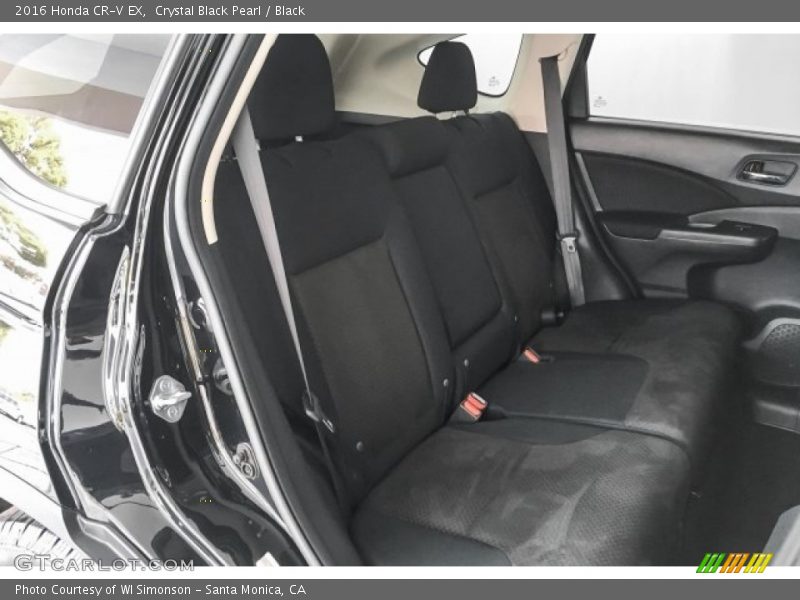 Crystal Black Pearl / Black 2016 Honda CR-V EX