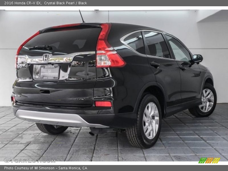 Crystal Black Pearl / Black 2016 Honda CR-V EX