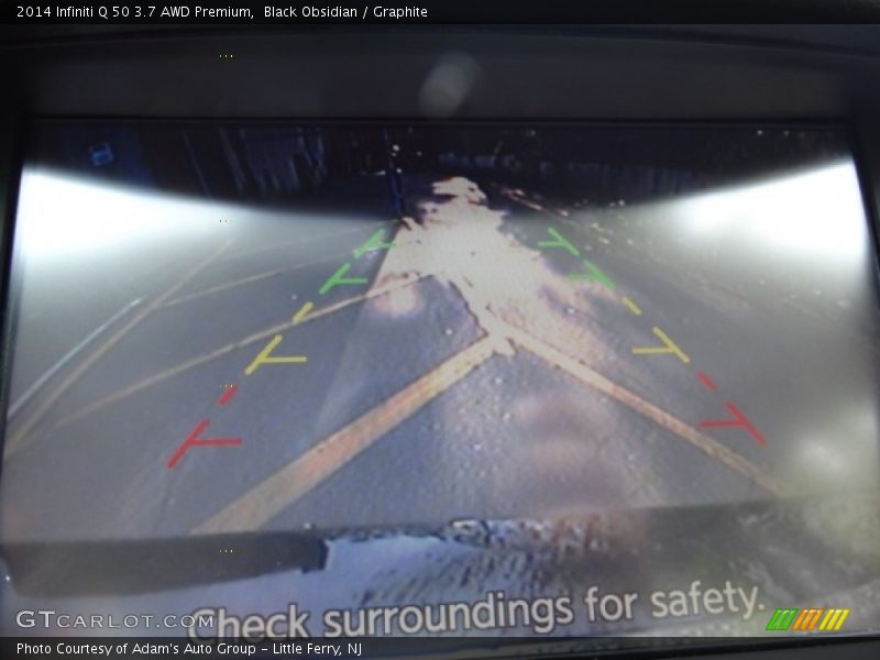 Black Obsidian / Graphite 2014 Infiniti Q 50 3.7 AWD Premium