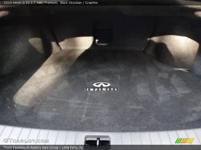 Black Obsidian / Graphite 2014 Infiniti Q 50 3.7 AWD Premium