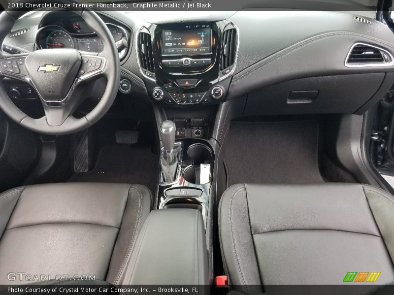 Dashboard of 2018 Cruze Premier Hatchback