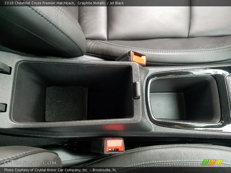 Graphite Metallic / Jet Black 2018 Chevrolet Cruze Premier Hatchback