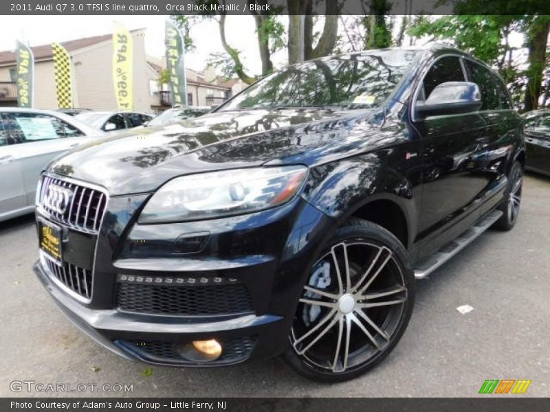 Orca Black Metallic / Black 2011 Audi Q7 3.0 TFSI S line quattro