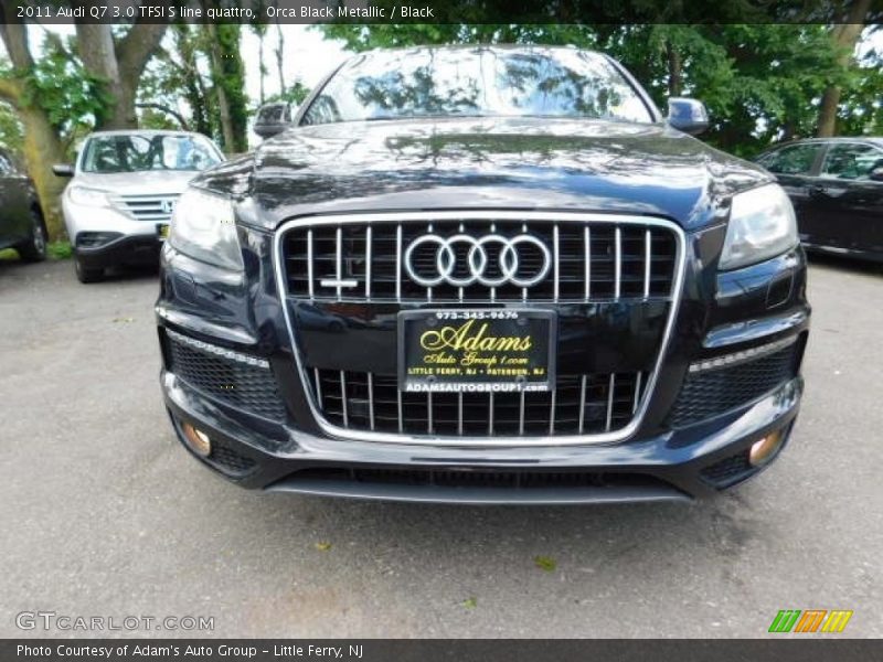 Orca Black Metallic / Black 2011 Audi Q7 3.0 TFSI S line quattro