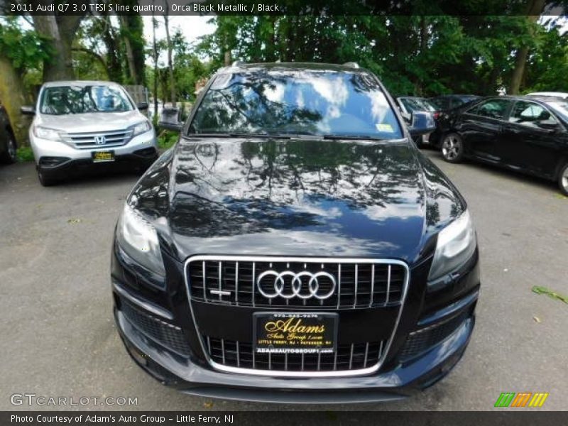 Orca Black Metallic / Black 2011 Audi Q7 3.0 TFSI S line quattro