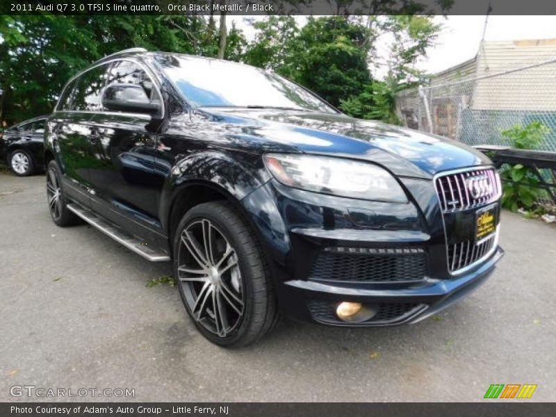 Orca Black Metallic / Black 2011 Audi Q7 3.0 TFSI S line quattro