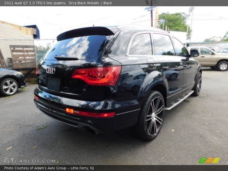 Orca Black Metallic / Black 2011 Audi Q7 3.0 TFSI S line quattro