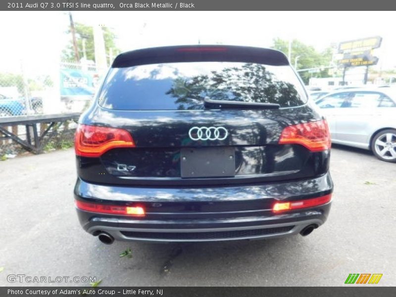 Orca Black Metallic / Black 2011 Audi Q7 3.0 TFSI S line quattro
