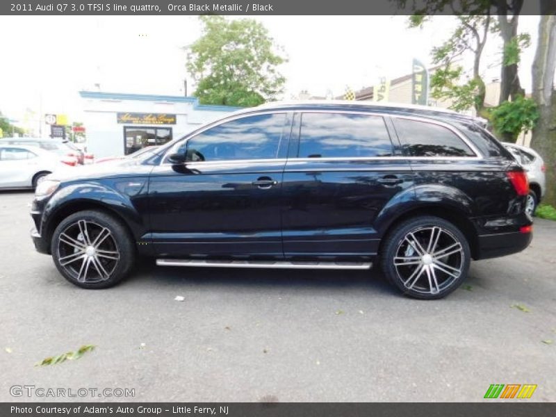 Orca Black Metallic / Black 2011 Audi Q7 3.0 TFSI S line quattro