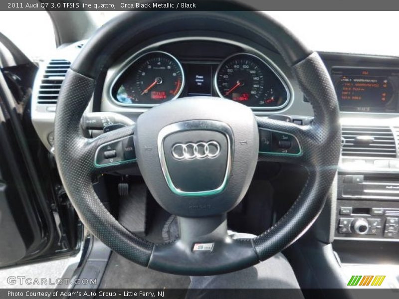 Orca Black Metallic / Black 2011 Audi Q7 3.0 TFSI S line quattro