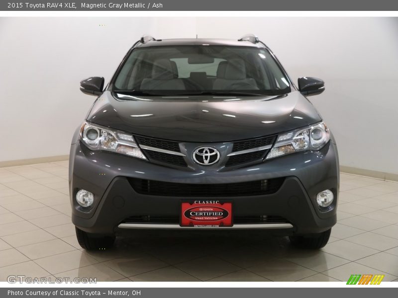 Magnetic Gray Metallic / Ash 2015 Toyota RAV4 XLE