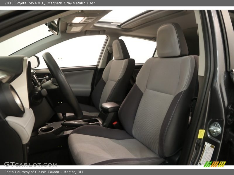 Magnetic Gray Metallic / Ash 2015 Toyota RAV4 XLE