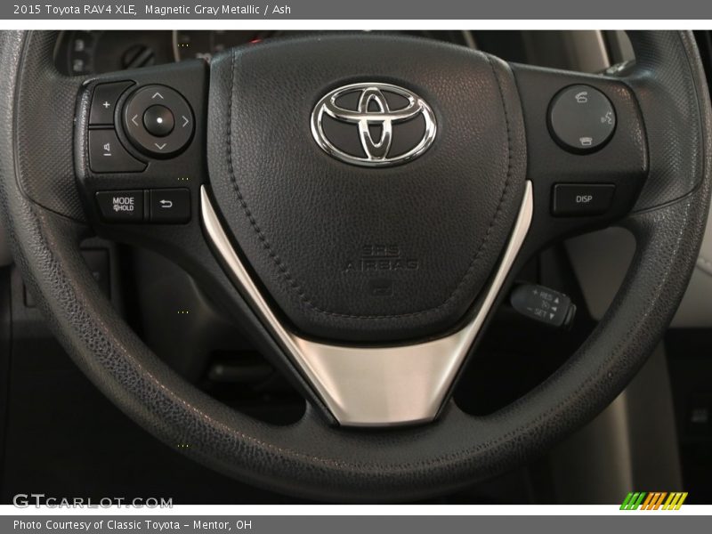 Magnetic Gray Metallic / Ash 2015 Toyota RAV4 XLE