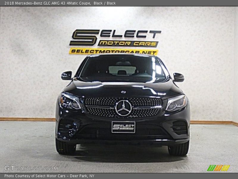 Black / Black 2018 Mercedes-Benz GLC AMG 43 4Matic Coupe
