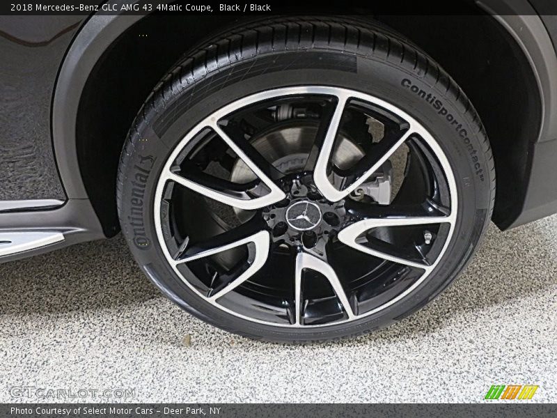 Black / Black 2018 Mercedes-Benz GLC AMG 43 4Matic Coupe