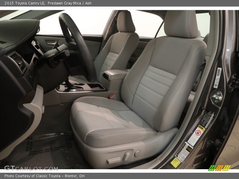 Predawn Gray Mica / Ash 2015 Toyota Camry LE