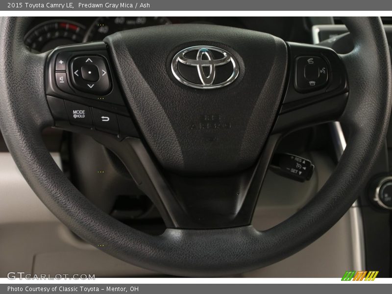 Predawn Gray Mica / Ash 2015 Toyota Camry LE