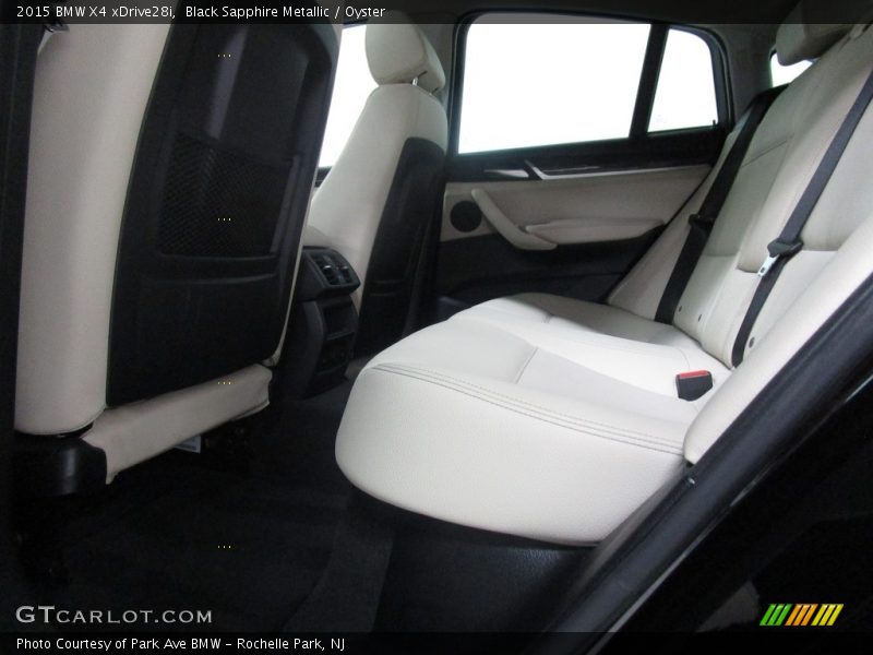 Black Sapphire Metallic / Oyster 2015 BMW X4 xDrive28i