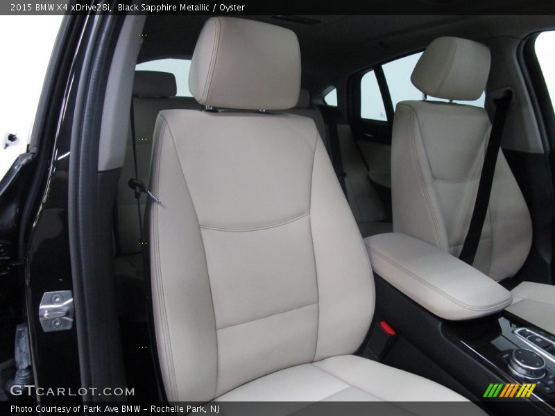 Black Sapphire Metallic / Oyster 2015 BMW X4 xDrive28i