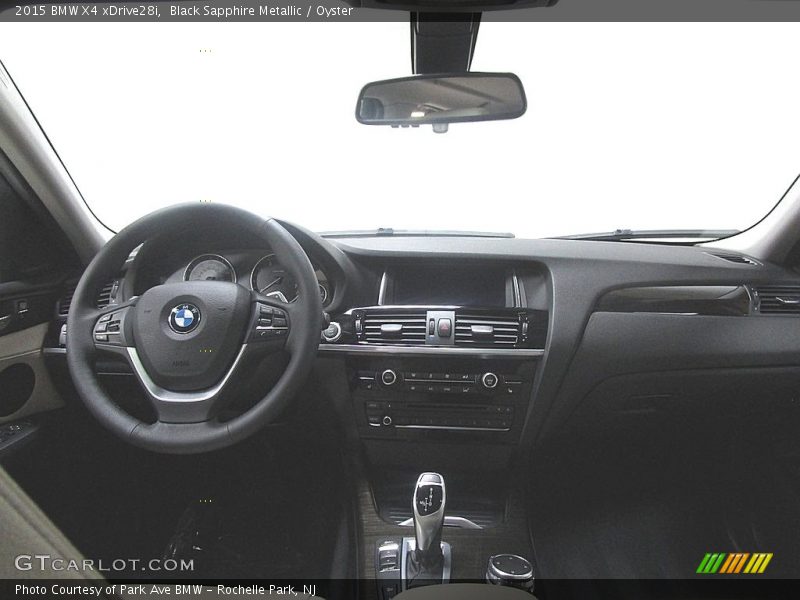 Black Sapphire Metallic / Oyster 2015 BMW X4 xDrive28i
