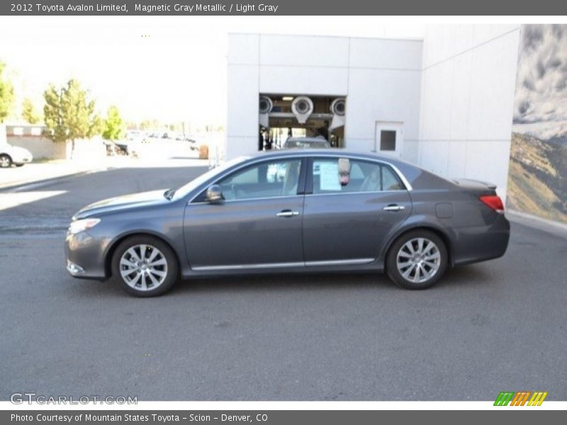 Magnetic Gray Metallic / Light Gray 2012 Toyota Avalon Limited