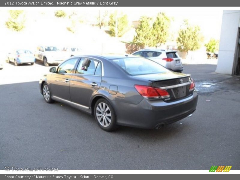 Magnetic Gray Metallic / Light Gray 2012 Toyota Avalon Limited