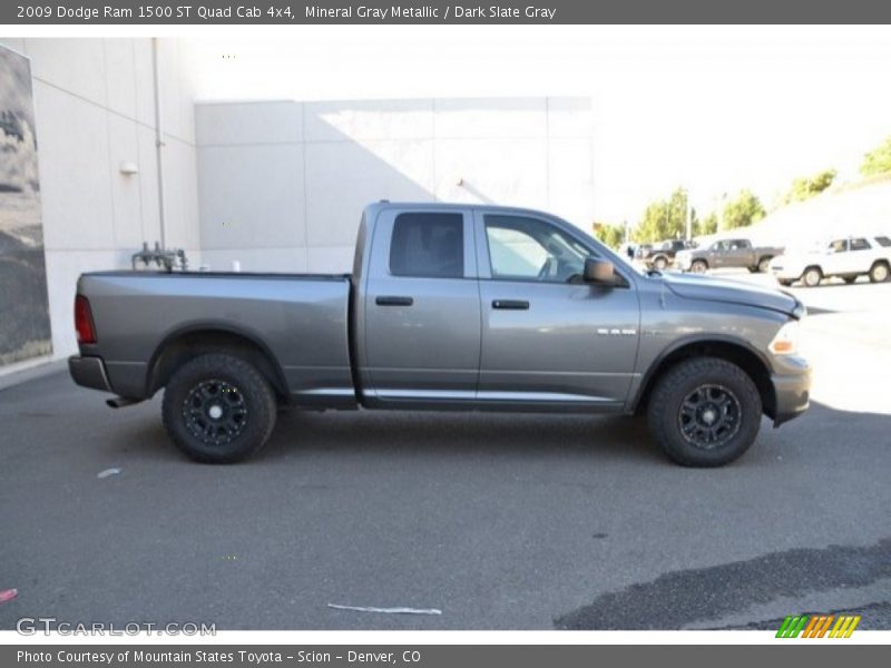 Mineral Gray Metallic / Dark Slate Gray 2009 Dodge Ram 1500 ST Quad Cab 4x4