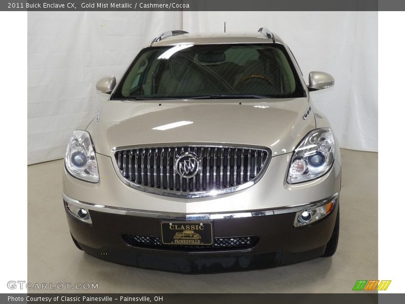 Gold Mist Metallic / Cashmere/Cocoa 2011 Buick Enclave CX