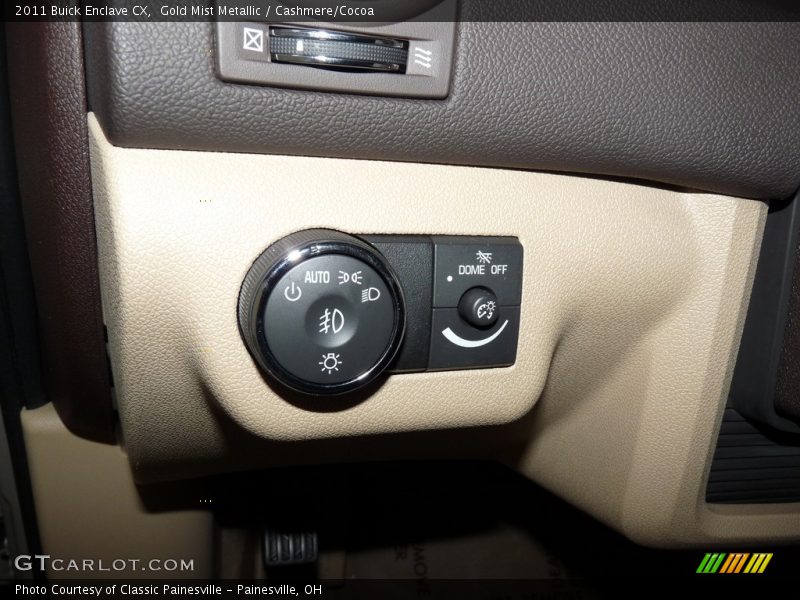 Gold Mist Metallic / Cashmere/Cocoa 2011 Buick Enclave CX