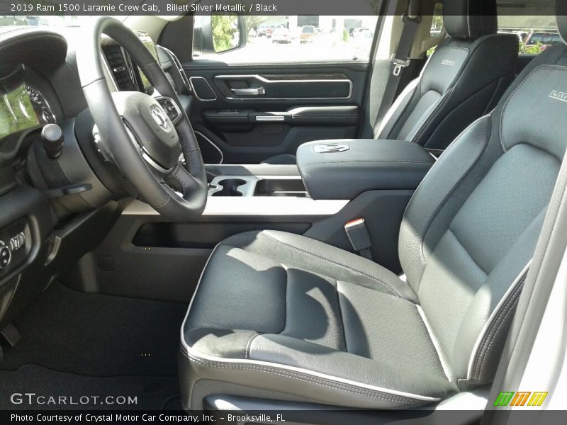  2019 1500 Laramie Crew Cab Black Interior