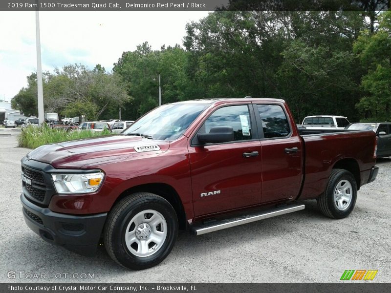 Delmonico Red Pearl / Black 2019 Ram 1500 Tradesman Quad Cab