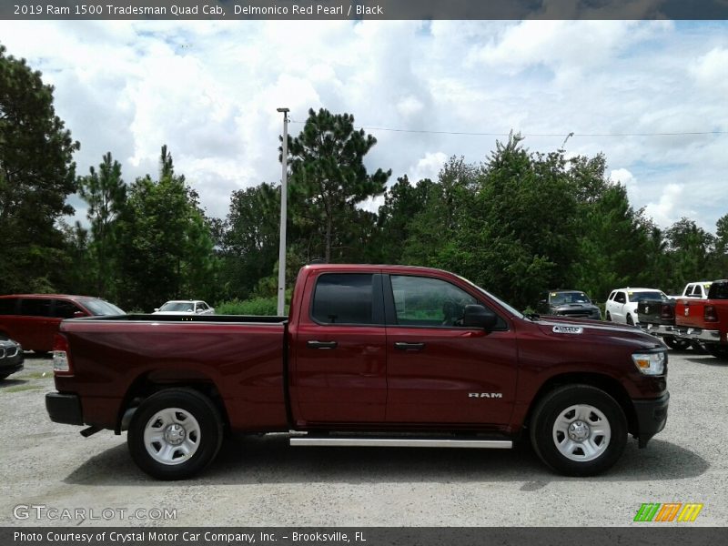 Delmonico Red Pearl / Black 2019 Ram 1500 Tradesman Quad Cab