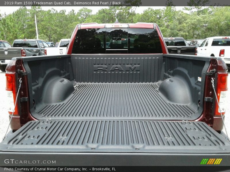 Delmonico Red Pearl / Black 2019 Ram 1500 Tradesman Quad Cab