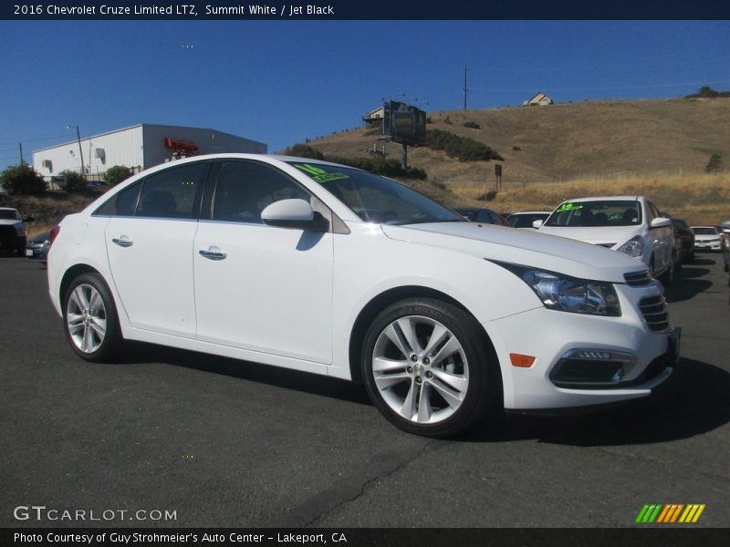 Summit White / Jet Black 2016 Chevrolet Cruze Limited LTZ