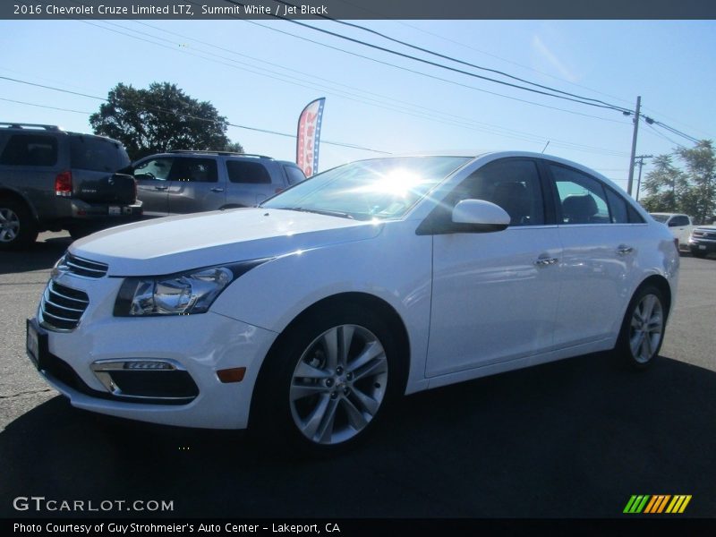 Summit White / Jet Black 2016 Chevrolet Cruze Limited LTZ