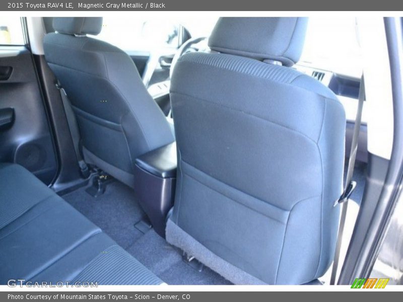 Magnetic Gray Metallic / Black 2015 Toyota RAV4 LE