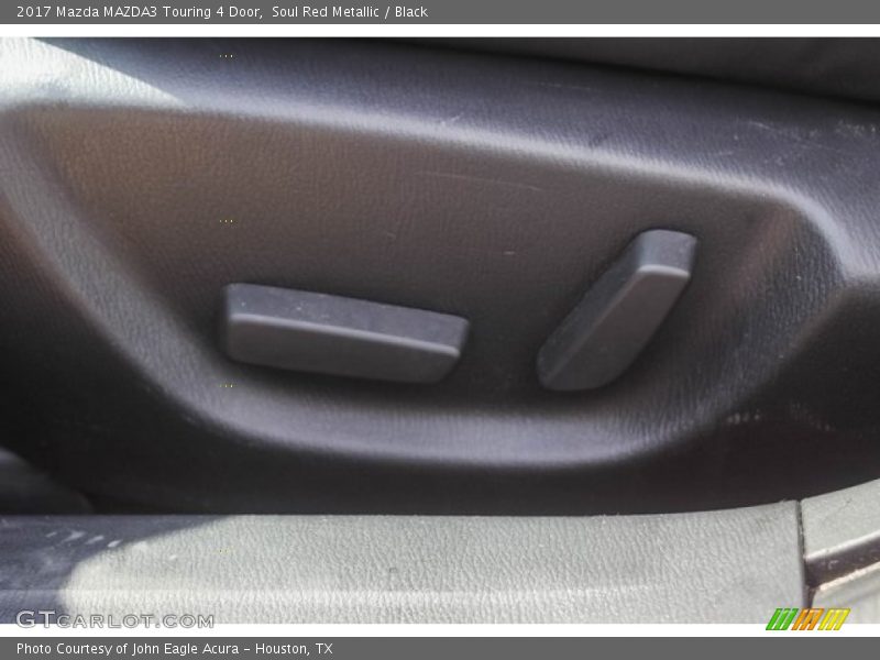 Soul Red Metallic / Black 2017 Mazda MAZDA3 Touring 4 Door