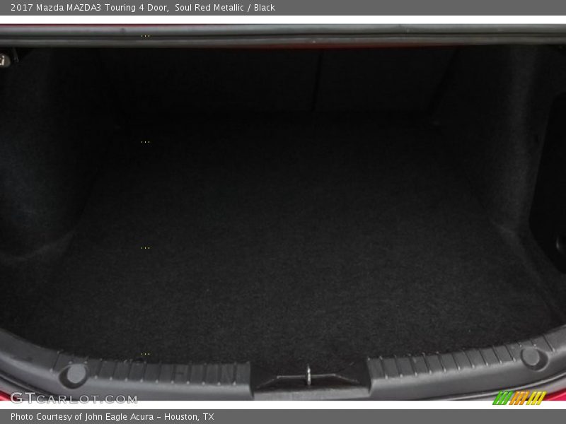 Soul Red Metallic / Black 2017 Mazda MAZDA3 Touring 4 Door