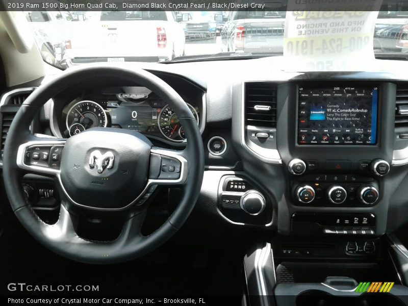 Dashboard of 2019 1500 Big Horn Quad Cab