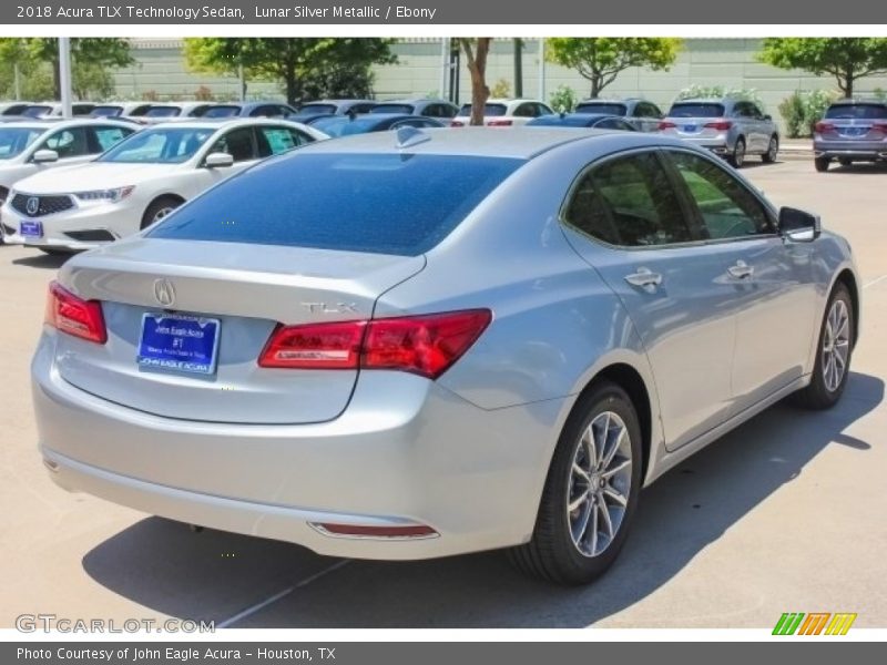 Lunar Silver Metallic / Ebony 2018 Acura TLX Technology Sedan