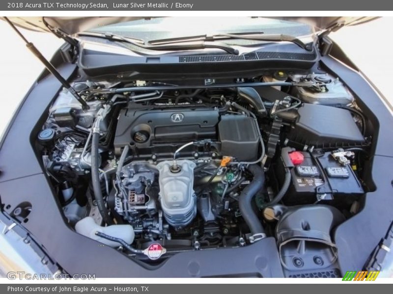 Lunar Silver Metallic / Ebony 2018 Acura TLX Technology Sedan