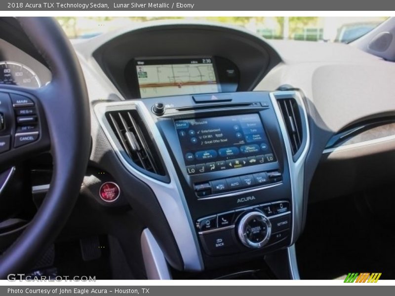 Lunar Silver Metallic / Ebony 2018 Acura TLX Technology Sedan