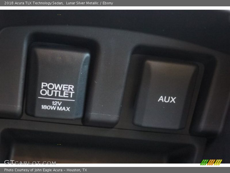 Lunar Silver Metallic / Ebony 2018 Acura TLX Technology Sedan