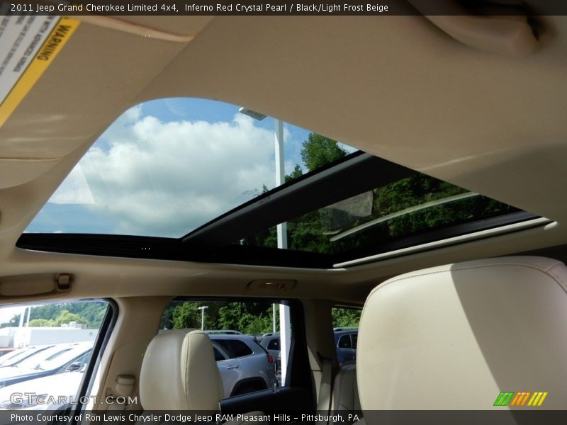 Inferno Red Crystal Pearl / Black/Light Frost Beige 2011 Jeep Grand Cherokee Limited 4x4