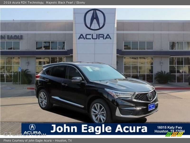 Majestic Black Pearl / Ebony 2019 Acura RDX Technology