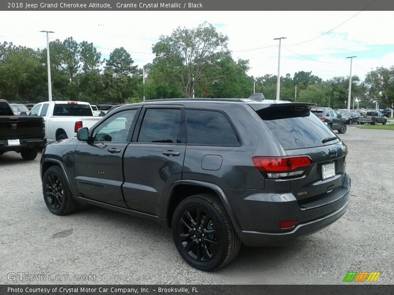 Granite Crystal Metallic / Black 2018 Jeep Grand Cherokee Altitude