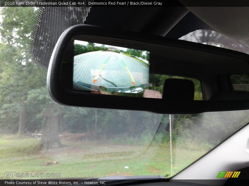 Delmonico Red Pearl / Black/Diesel Gray 2018 Ram 1500 Tradesman Quad Cab 4x4